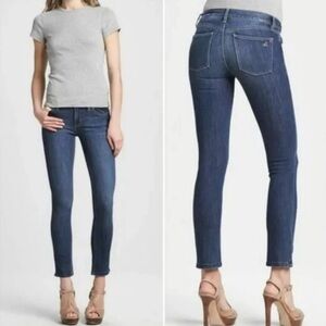 DL1961 Angel Mid Rise Skinny Ankle Jeans Ashbury 4Way Stretch